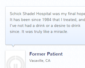 schick shadel hospital treatment