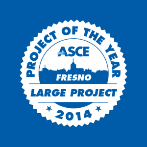 ASCE Fresno Award Badge Design by Graticle Design