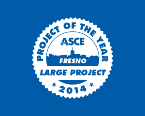 ASCE Fresno Award Stamp Design by Graticle Design Large Project