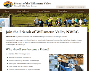Friends of the Willamette Valley NWRC Membership Page