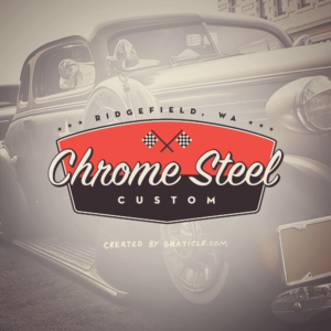Chrome Steel Custom - Logo - Graticle Design