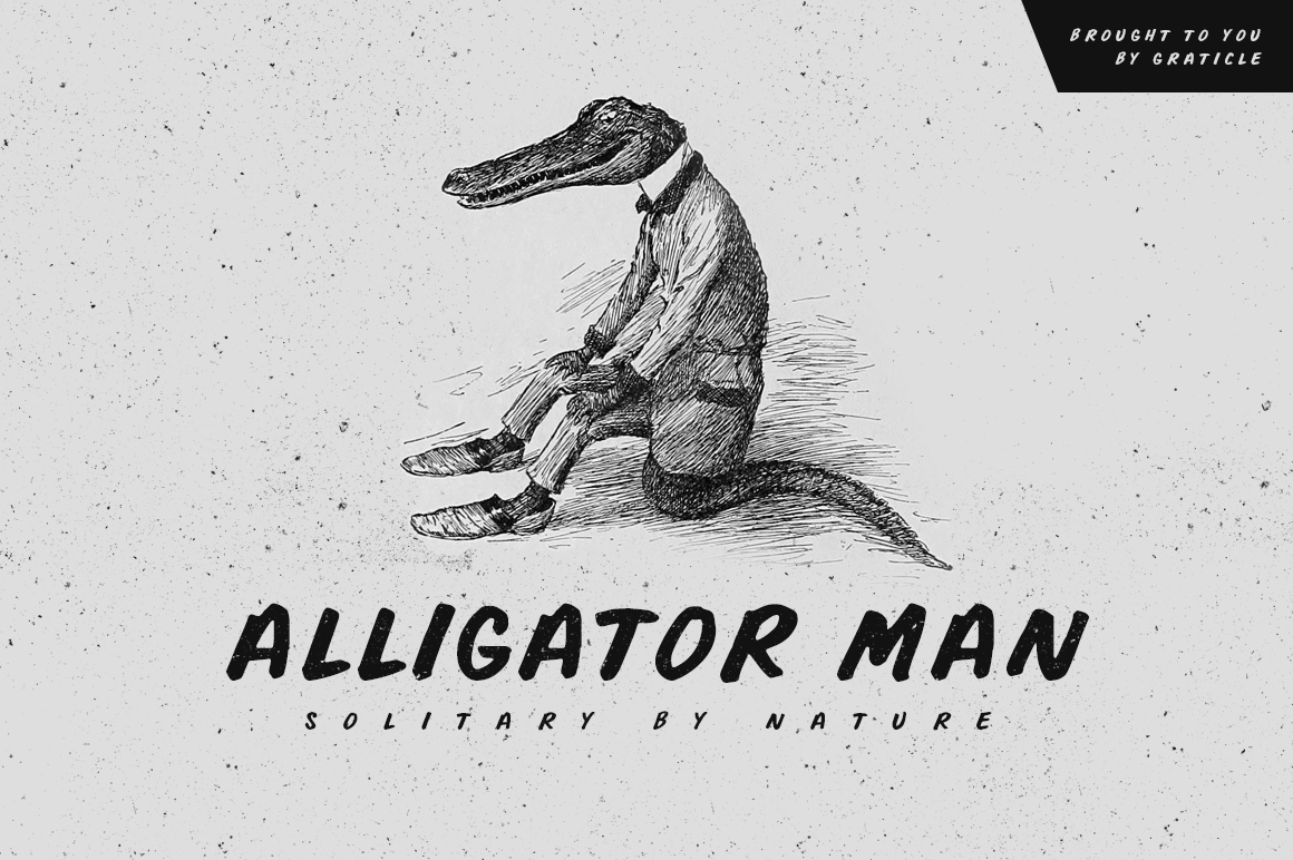 Alligator Man Font