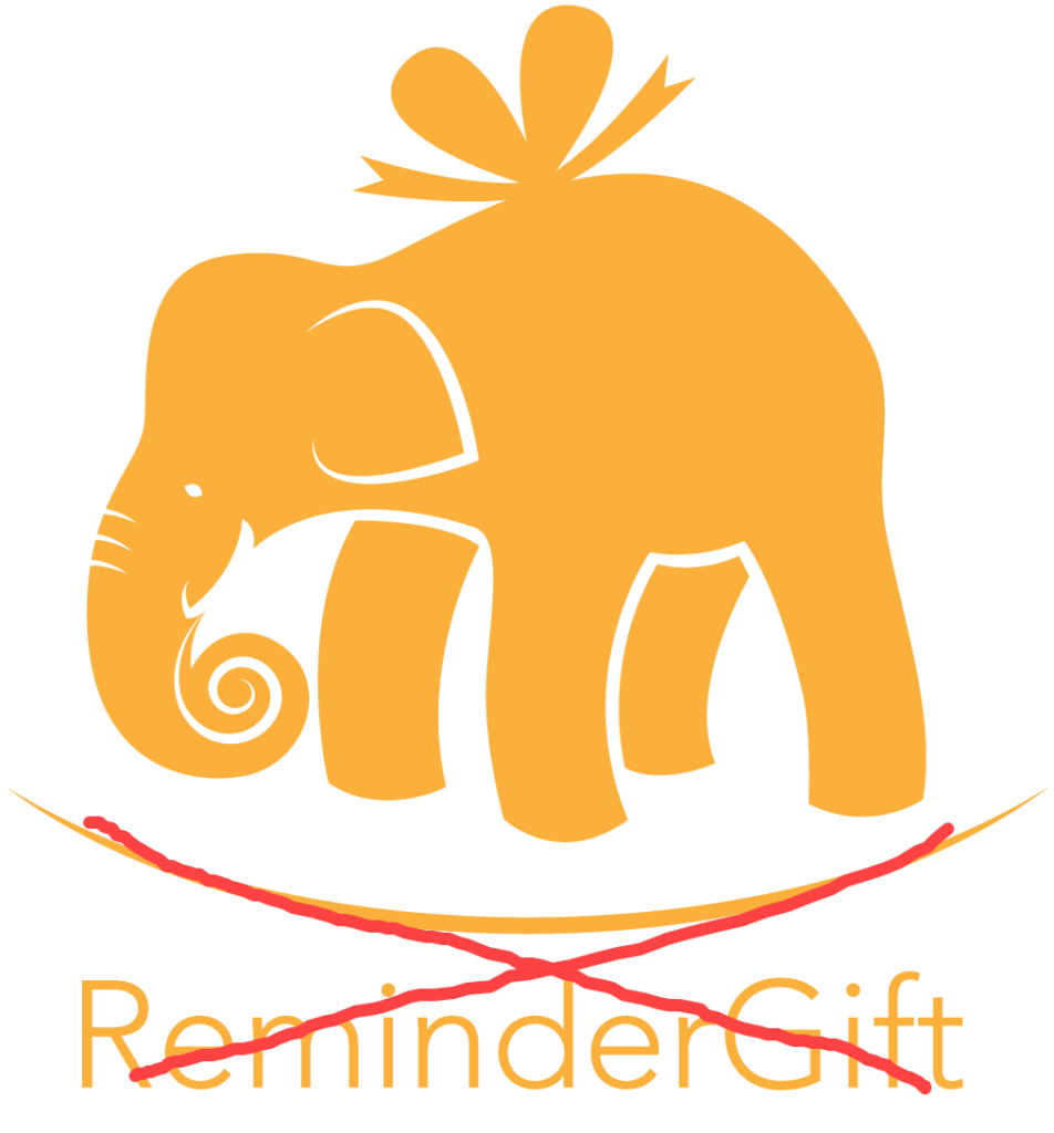 Reminder Gift Logo - Remove Tagline