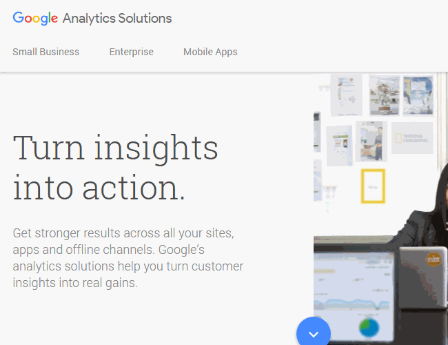 Signing Up for Google Analytics