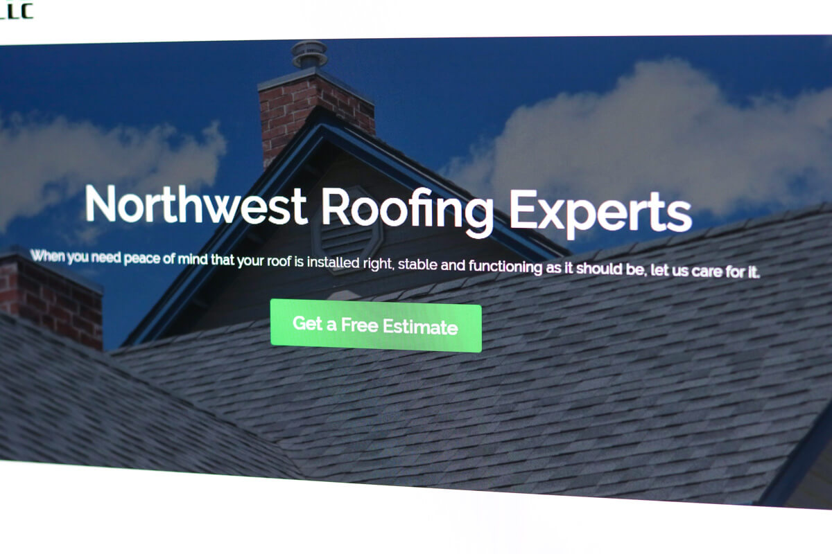 Northwest Roofing Web Design