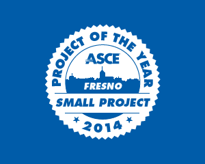 ASCE Fresno Award Stamp Design by Graticle Design Small Project
