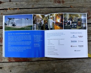 Kitchens to Go - 10 Page Booklet by Graticle Design (Healthcare Clients)