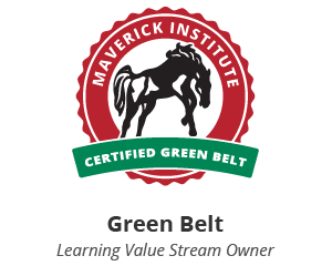Maverick Institute WordPress Website Design Certification Badge Green
